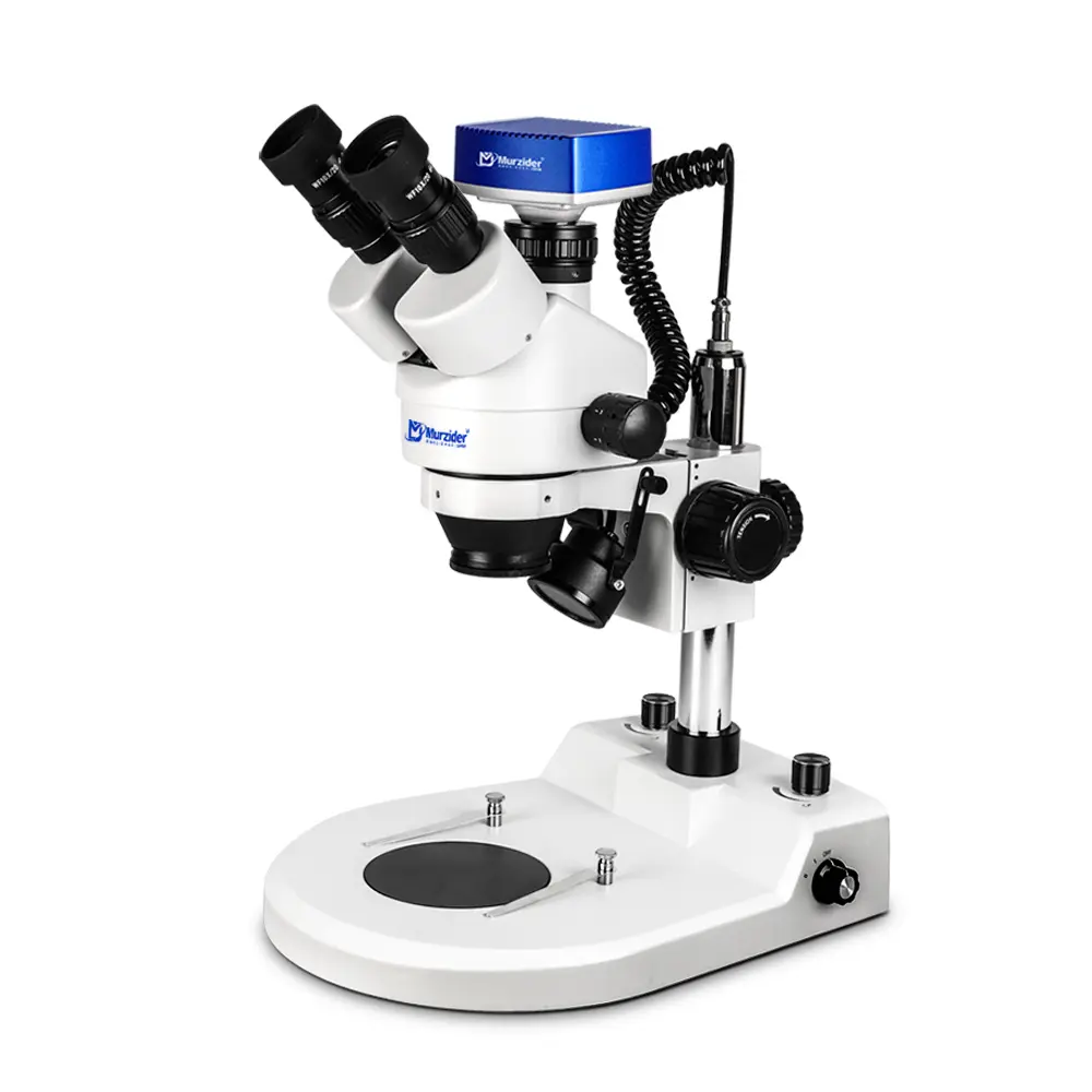 murzider-msd207-4k-authentication-stereo-microscope Murzider MSD207-4K stereo microscope with 4K camera and dual color temperature LED lighting