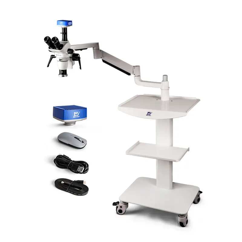 Murzider MSD208-T-4K dental operating microscope with 4K camera for clinical tooth observation