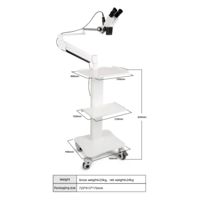 murzider-msd209-4k-dental-teaching-microscope-dimensions Dimensions of Murzider MSD209-4K dental teaching microscope with integrated 4K imaging system