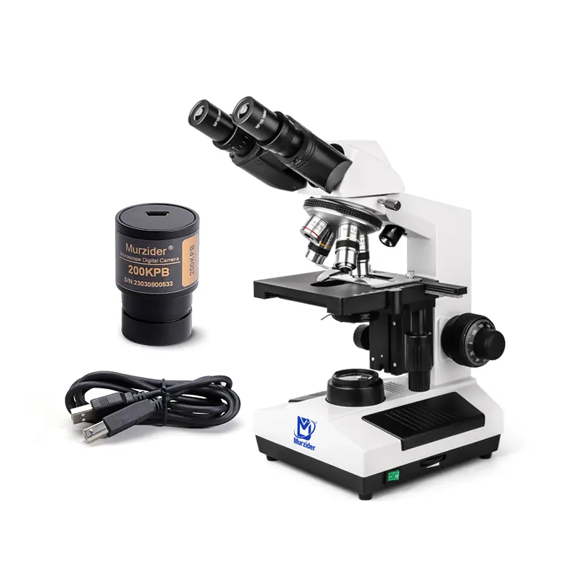 Murzider MSD4200 binocular biological microscope with 2MP camera