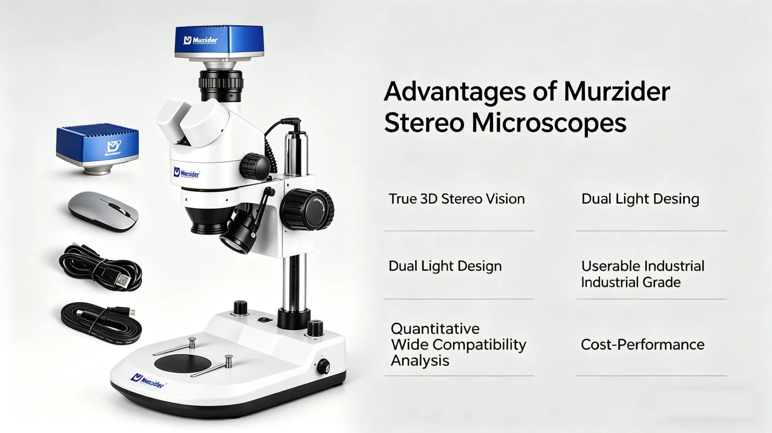 Features and benefits of a stereo microscope for detailed inspection