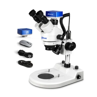 主图 Murzider MSD207-4K Stereo Microscope with 4K Camera and Dual Color LED Lighting