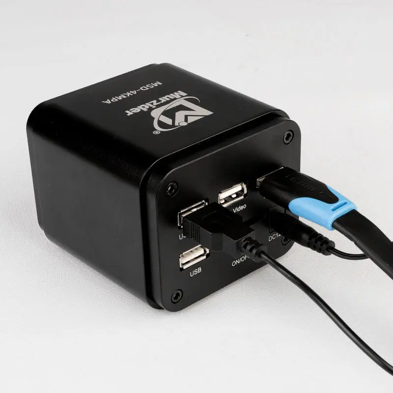HDMI and USB measurement camera for microscope imaging